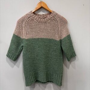 No. 12 Two Tone Cut Out Wool Alpaca Blend Sweater Women’s Size 44